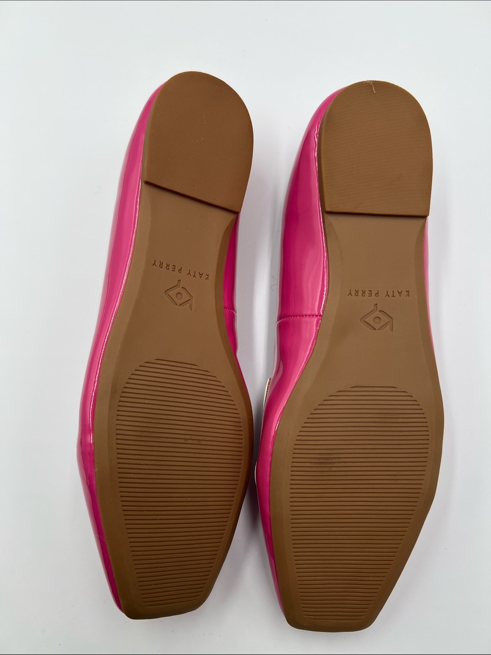 Katy Perry Evie Daisy flat shoes pink cute patent flower slip-on women new 9.5 - Picture 6 of 7